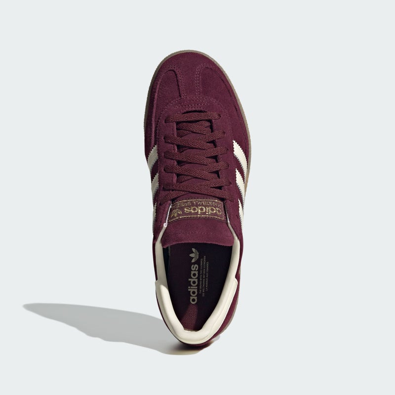 adidas Handball Spezial Women's, maroon / cream white / gold metallic