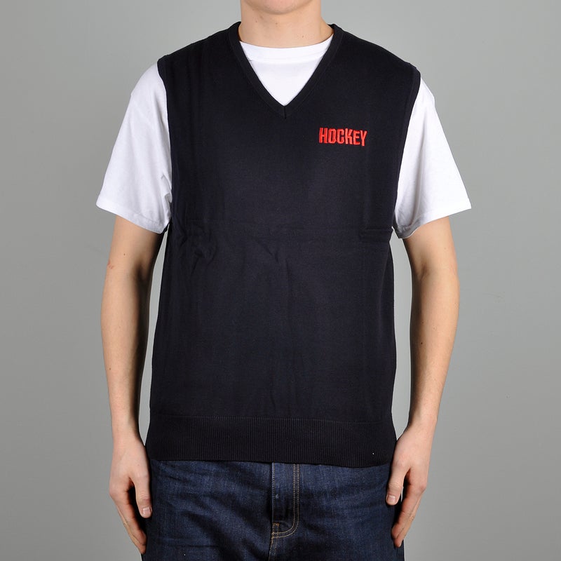 Hockey Sweater Vest, navy