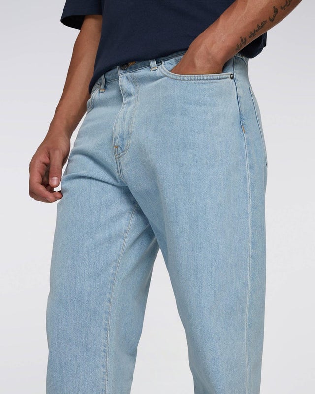 Edwin Cosmos Pant, blue heavy bleach wash