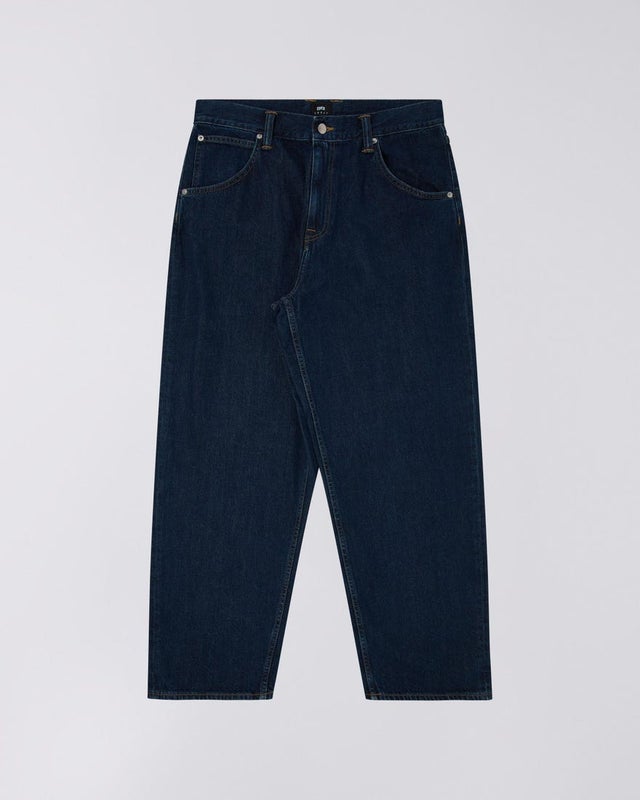 Edwin Tyrell Pant, blue dark marble wash