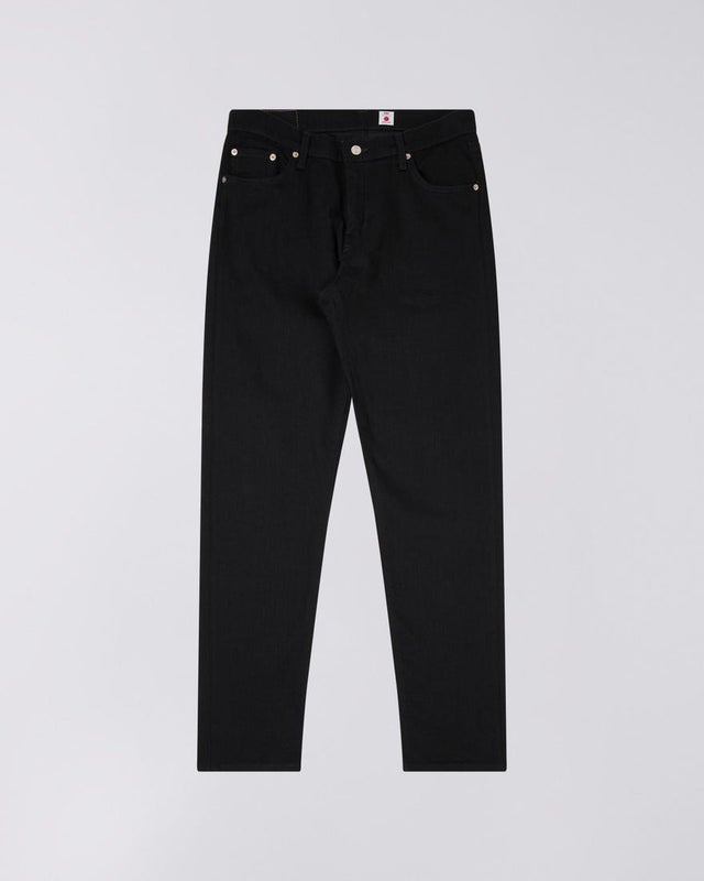 Edwin Regular Tapered Kaihara Pant, black rinsed
