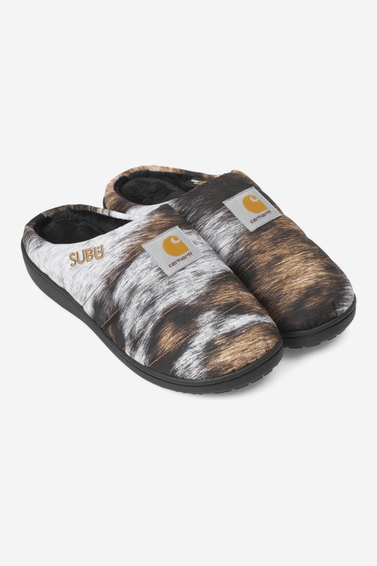 Carhartt X Subu Cordura Slippers, wild dog print