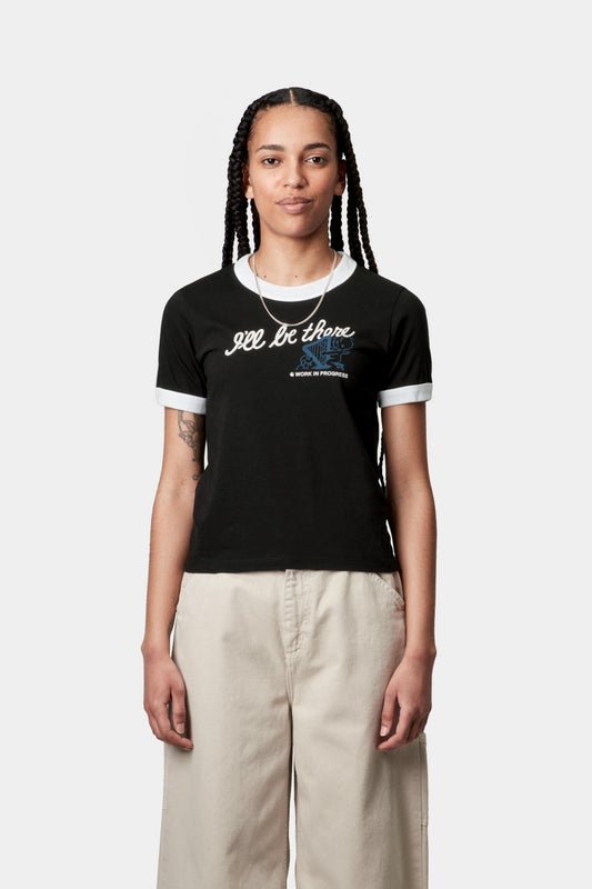 Carhartt Women's I'll Be There tee, black heavy stone wash