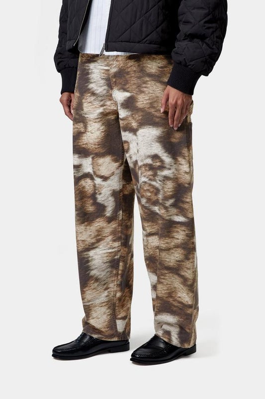 Carhartt Women's Brandon Single Knee Pant, wild dog print