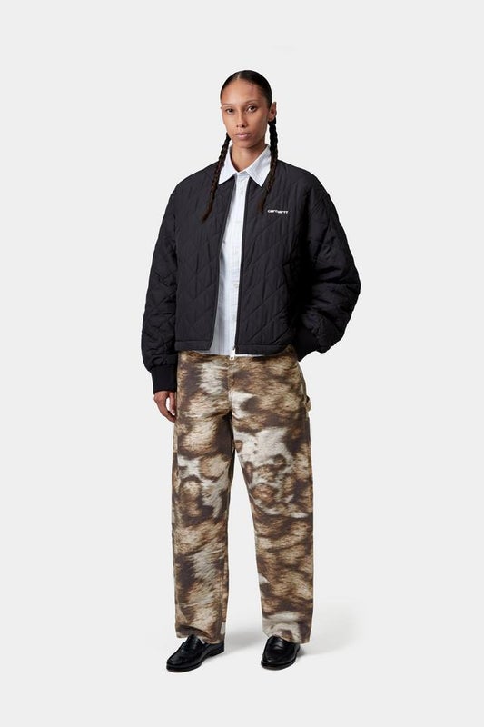 Carhartt Women's Brandon Single Knee Pant, wild dog print