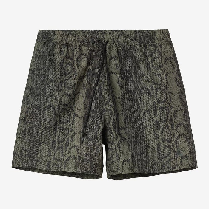 Carhartt Slater Swim Trunks, snake camo leaf