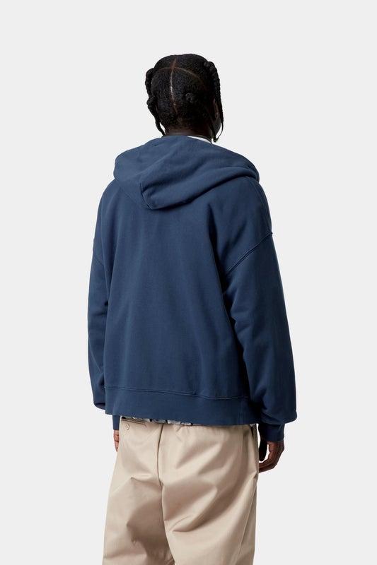 Carhartt Hooded Benton Sweat Jacket, jupiter garment dyed