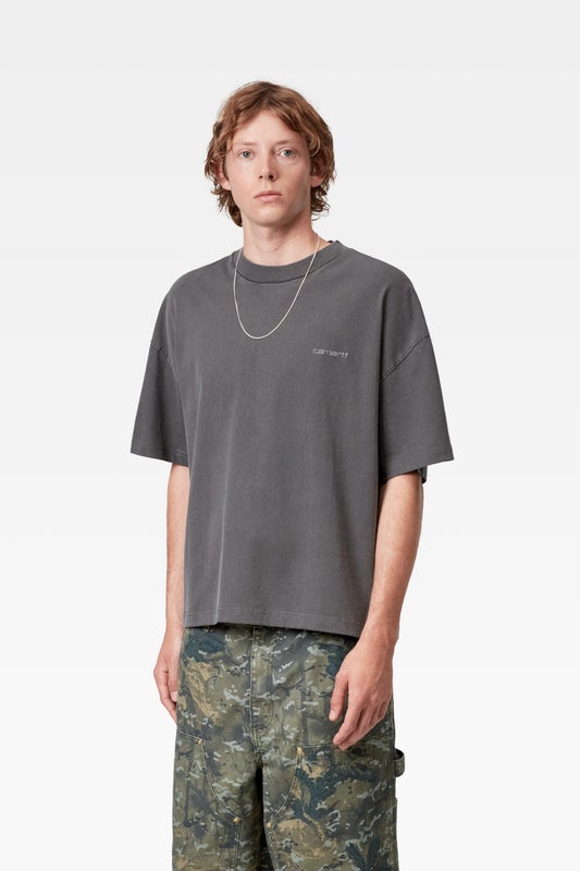 Carhartt Benton Tee, graphite garment dyed