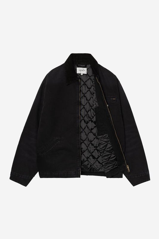 Carhartt OG Detroit Jacket (Winter), black / black stone canvas