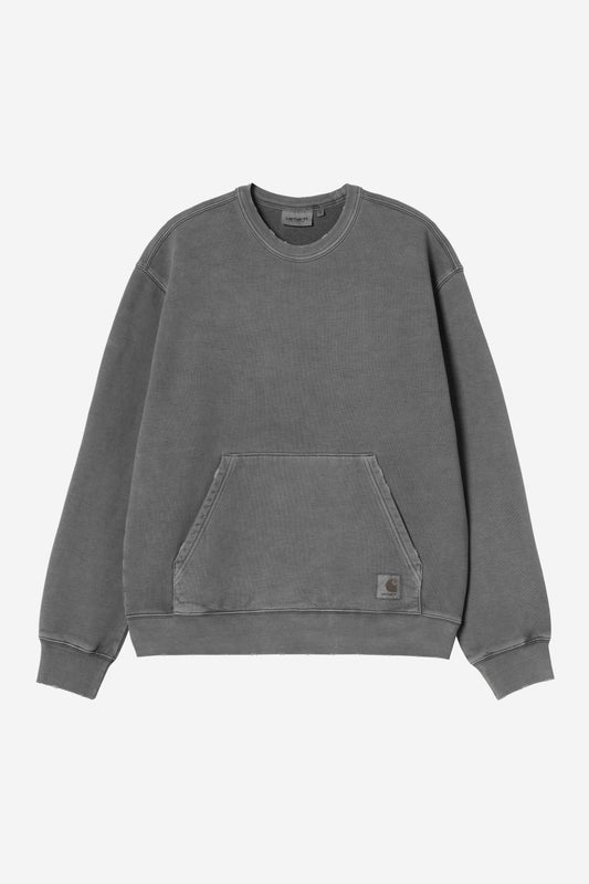 Carhartt Torion Sweatshirt, black grind wash