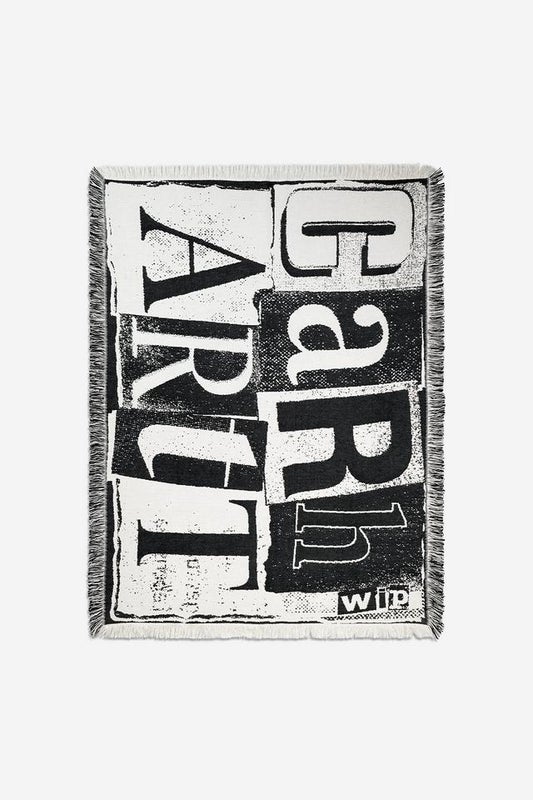 Carhartt Letterpress Blanket, black / wax