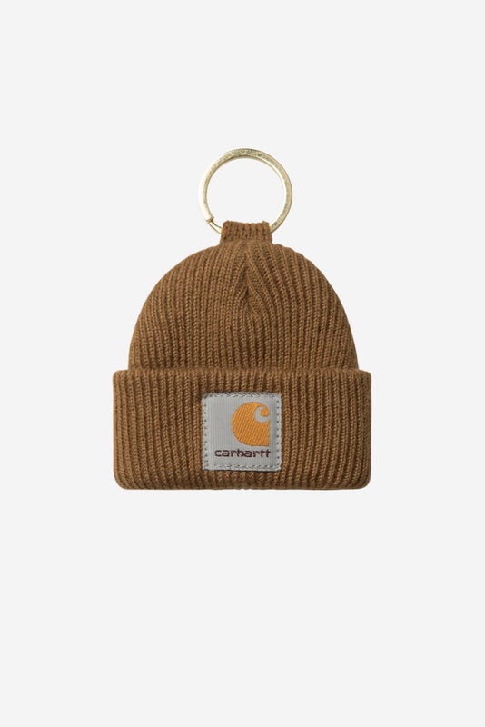 Carhartt Mini Watch Hat Keychain, hamilton brown