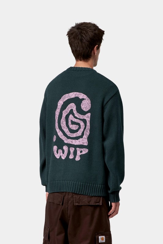 Carhartt Helix Sweater, deep lagoon