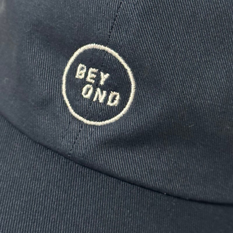 Beyond Brand Logo 6-panel Hat, navy