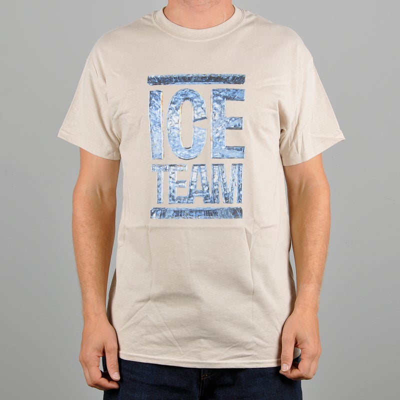 Ice Team Ice Logo Tee, khaki