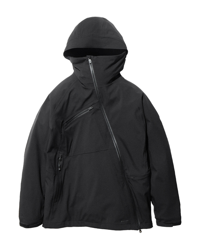 Snow Peak Thermal Insulated Rain Jacket, black