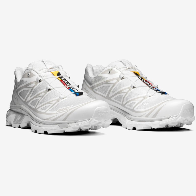 Salomon XT-6, white / white / lunar rock