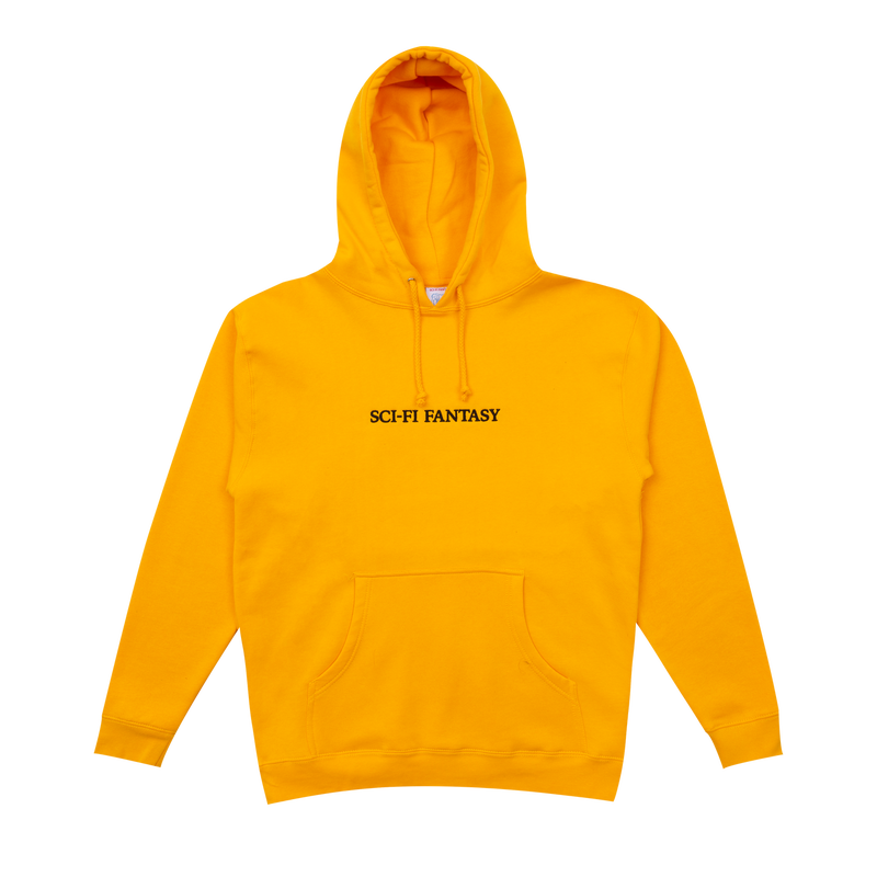 Sci-Fi Fantasy Logo hood, gold
