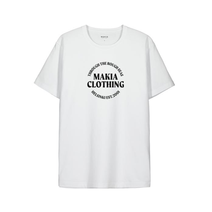 Makia Reckon tee, white