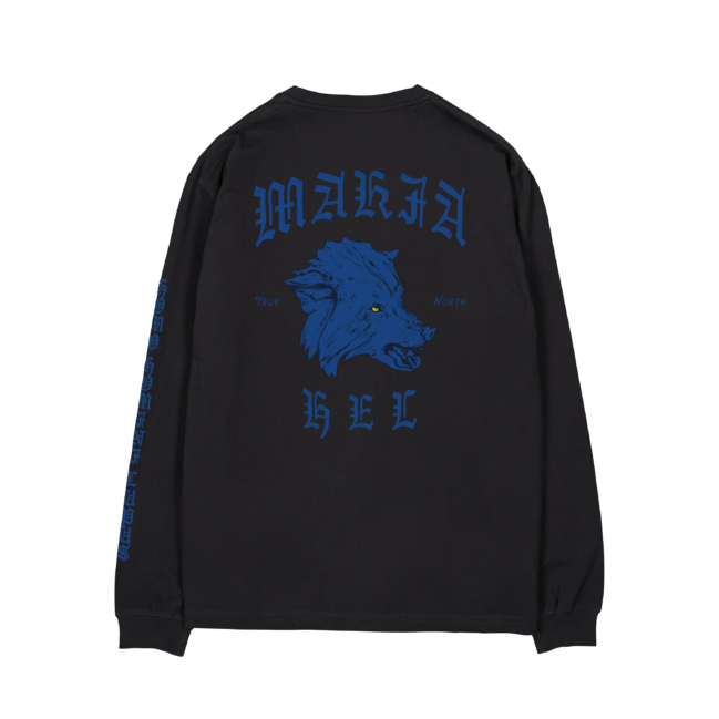 Makia Varg Longsleeve tee, black