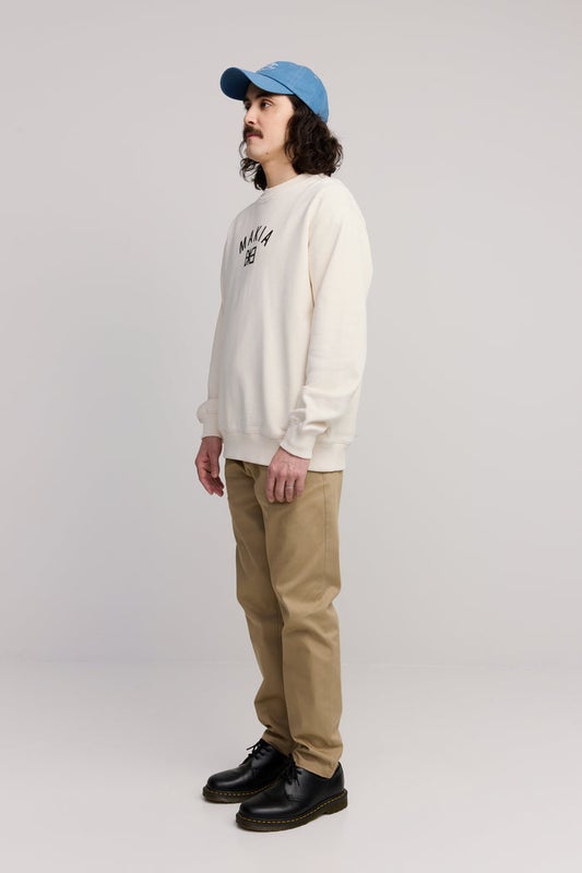 Makia Port Sweatshirt, natural white