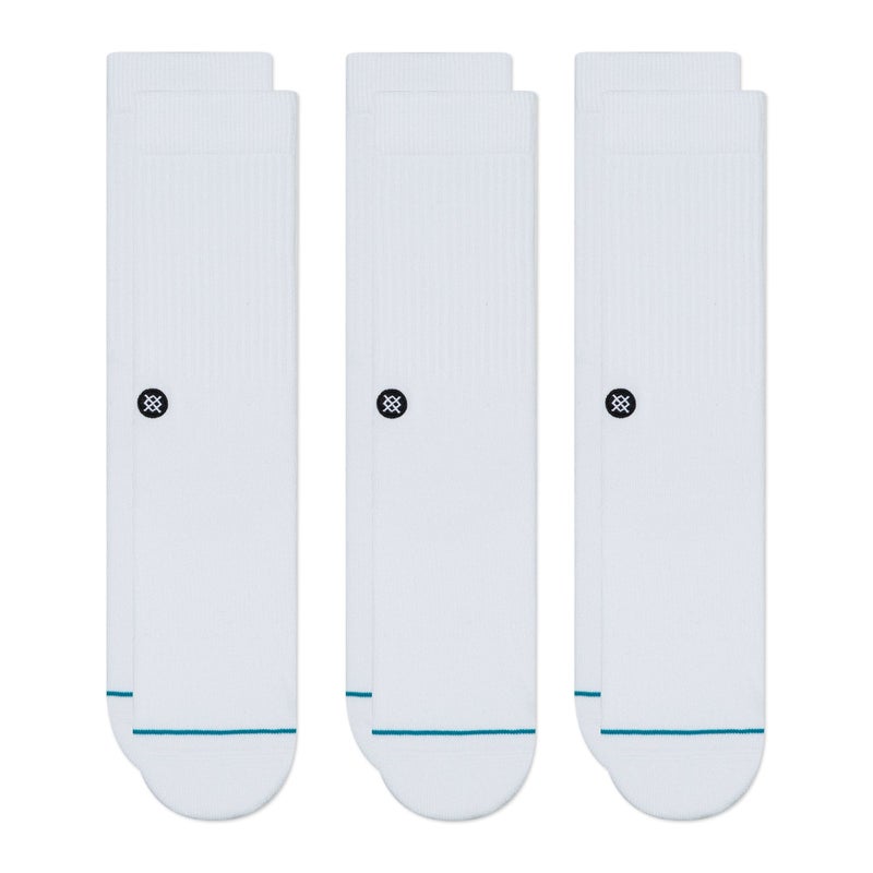 Stance Icon 3 Pack, white