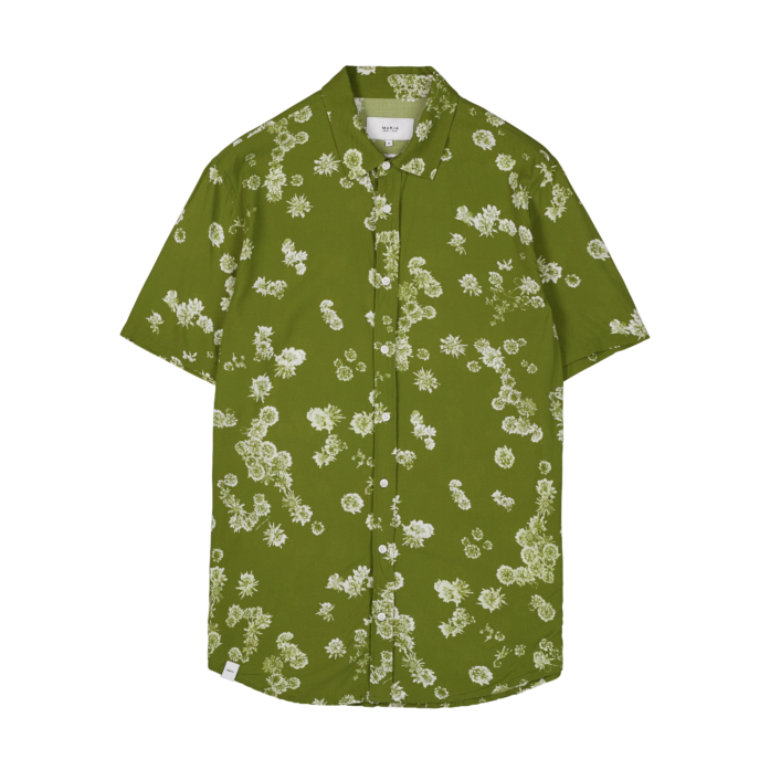 Makia Clover SS Shirt, green