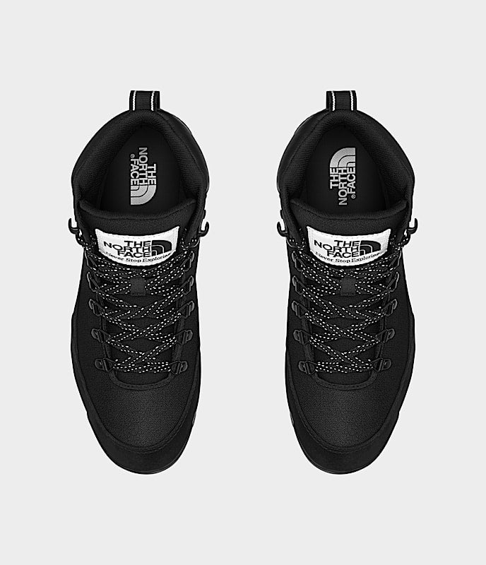 The North Face Men&rsquo;s Back-To-Berkeley IV Textile Waterproof Boots, tnf black / tnf white