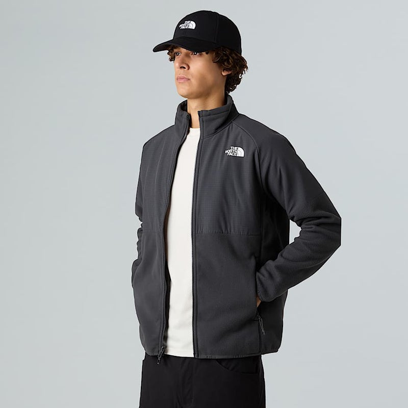 The North Face Glacier Heavyweight Full-Zip Fleece, asphalt grey