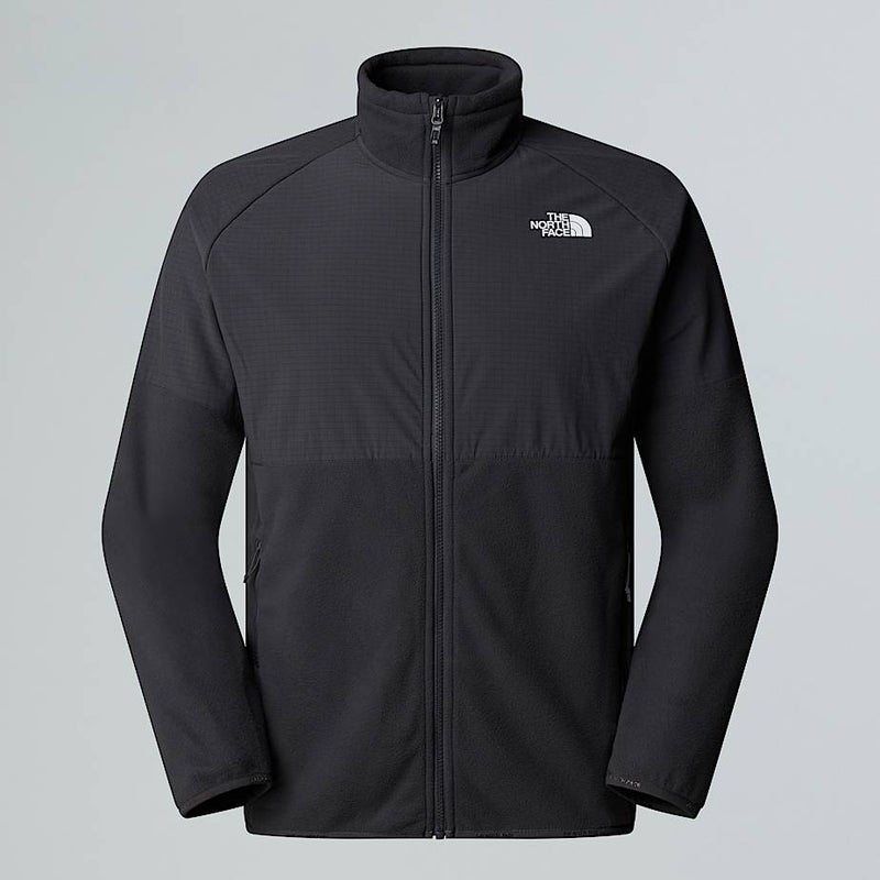 The North Face Glacier Heavyweight Full-Zip Fleece, asphalt grey