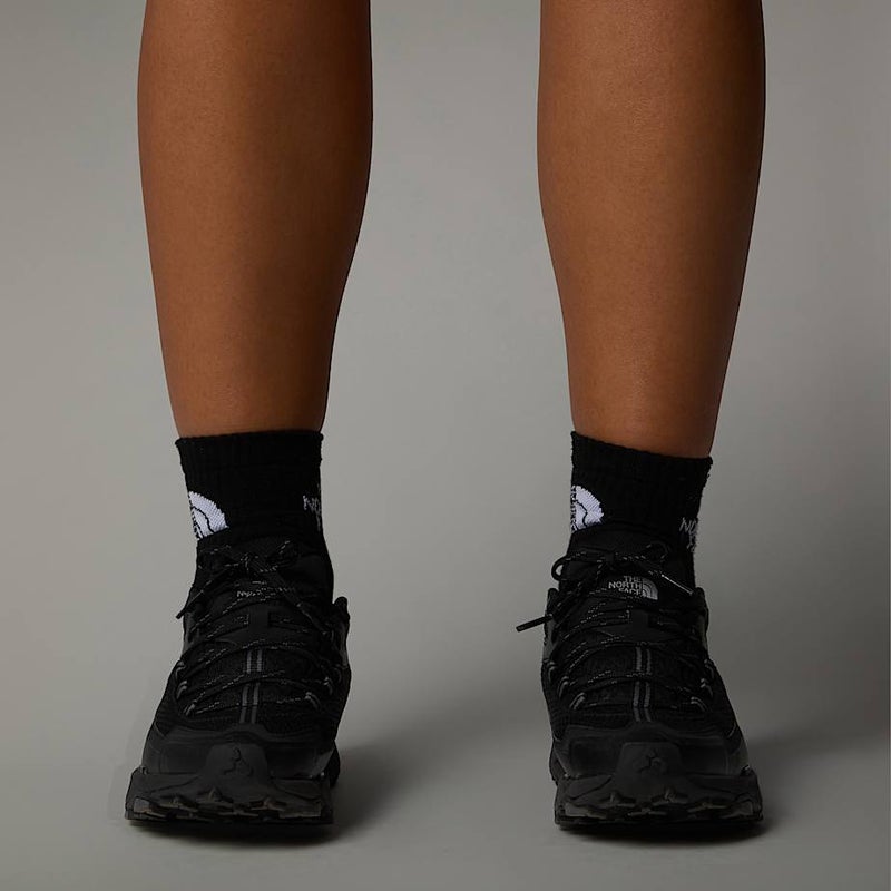 The North Face Multi Sport Quarter Socks 3-pack, black / grey / white