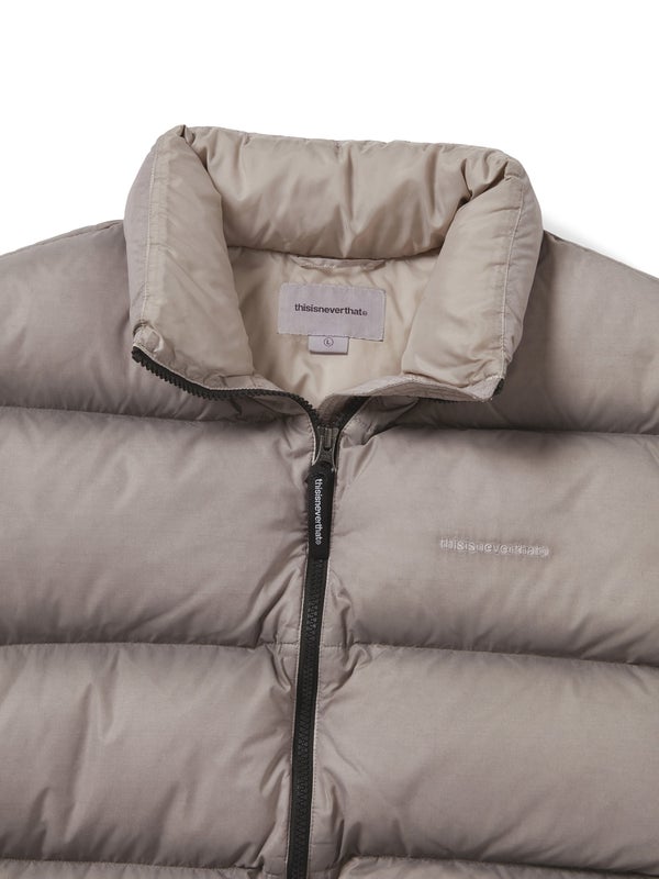 thisisneverthat PERTEX Overdyed T Down Jacket, stone