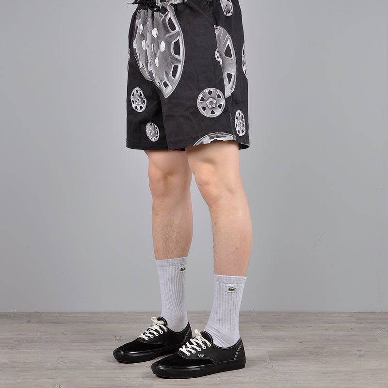 Pleasures Roadside Twill Shorts, black