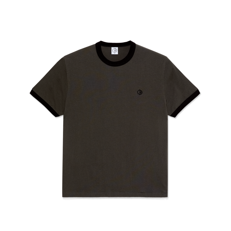 Polar Ringer Tee, dirty black