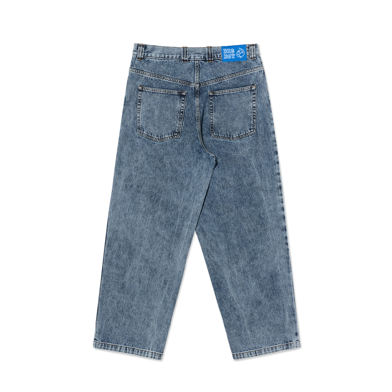 Polar Big Boy Jeans, heavy washed blue