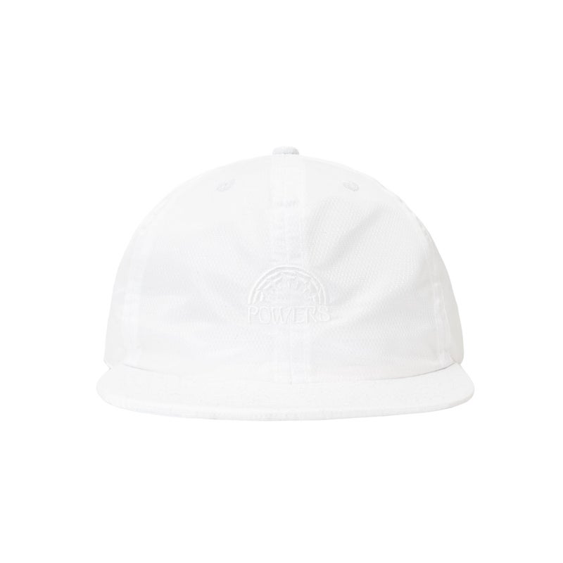 Powers Sun Nylon 6-Panel Cap, white