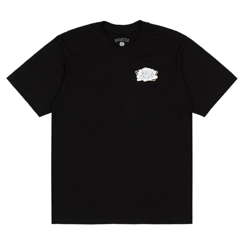 Quartersnacks Whistler's Snackman Tee, black