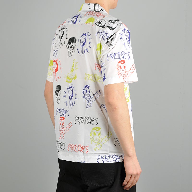Rassvet Printed Poplin Short Sleeve, hardcore print