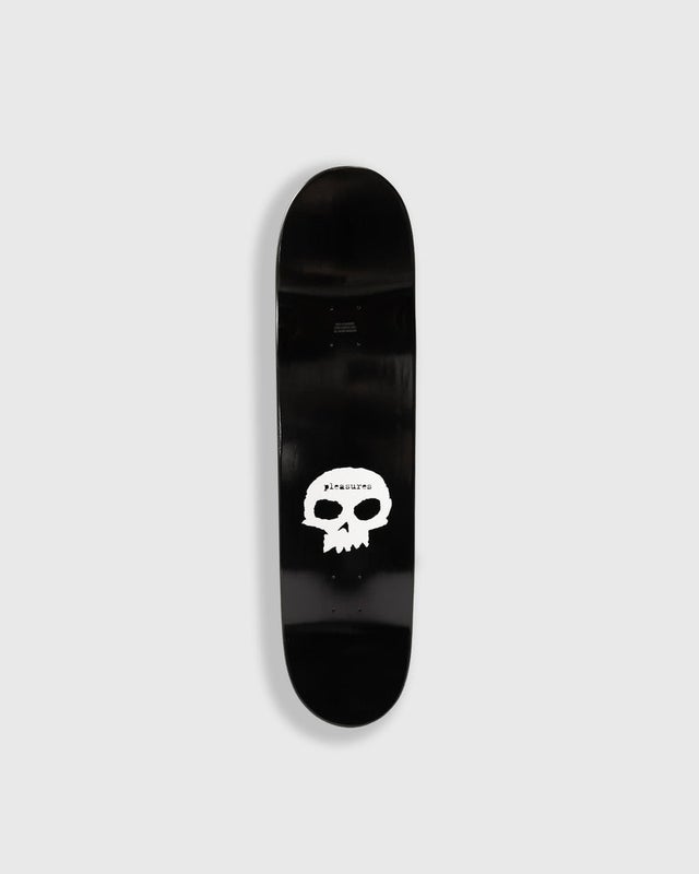 Pleasures X Zero Skull Deck, black full dip