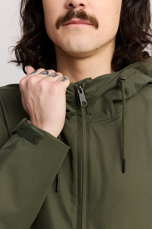 Makia Oak Jacket, forest green