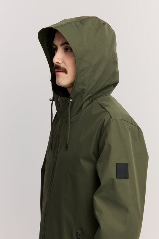 Makia Oak Jacket, forest green