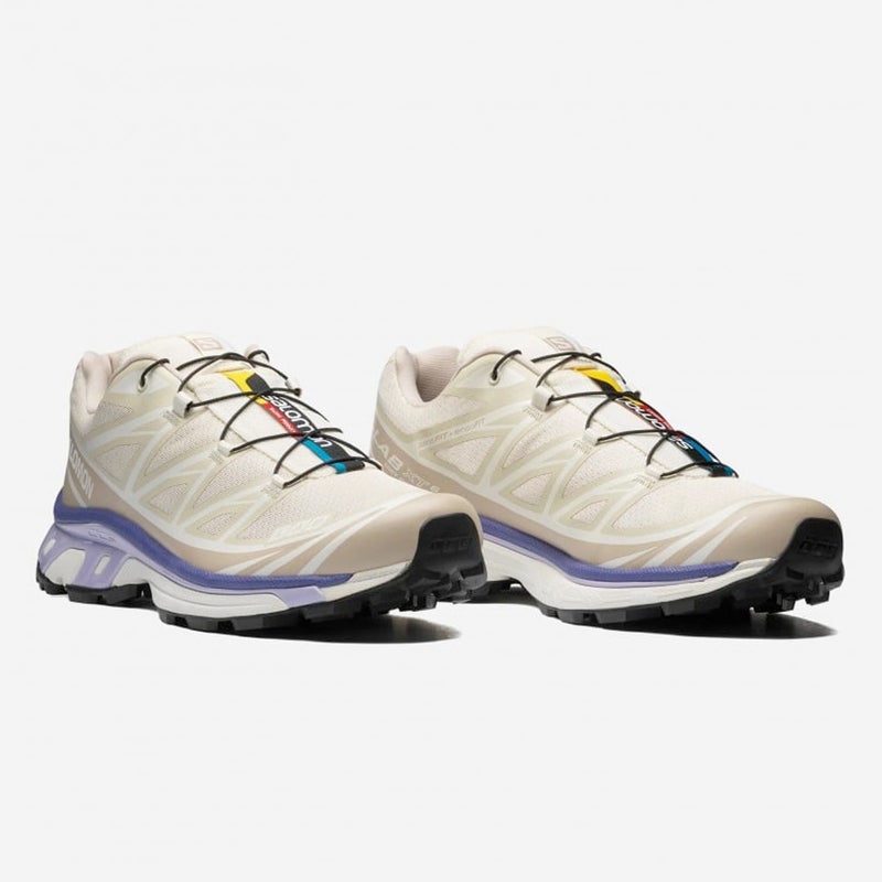 Salomon XT-6, almond milk / silver cloud / liberty
