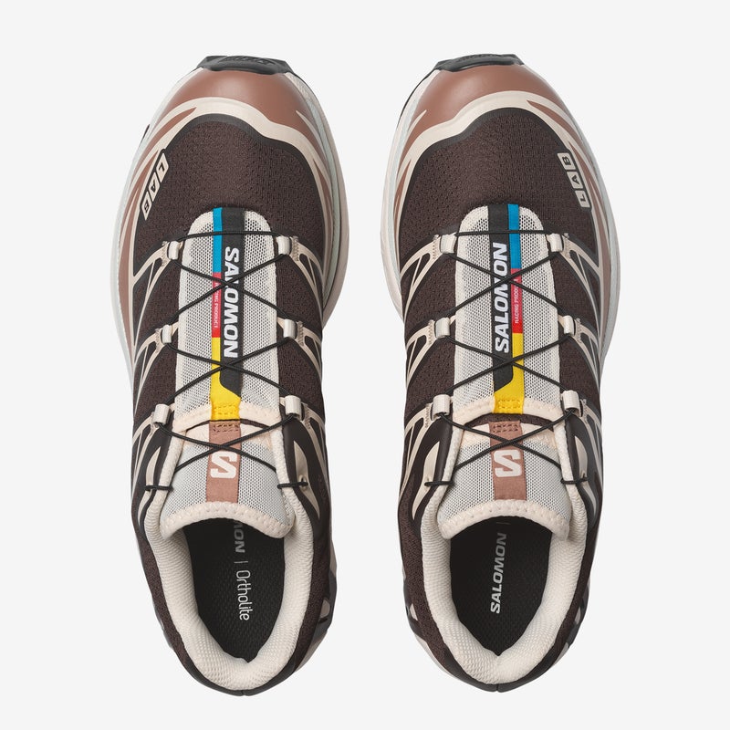 Salomon XT-6, black coffee / burro / bitter chocolate