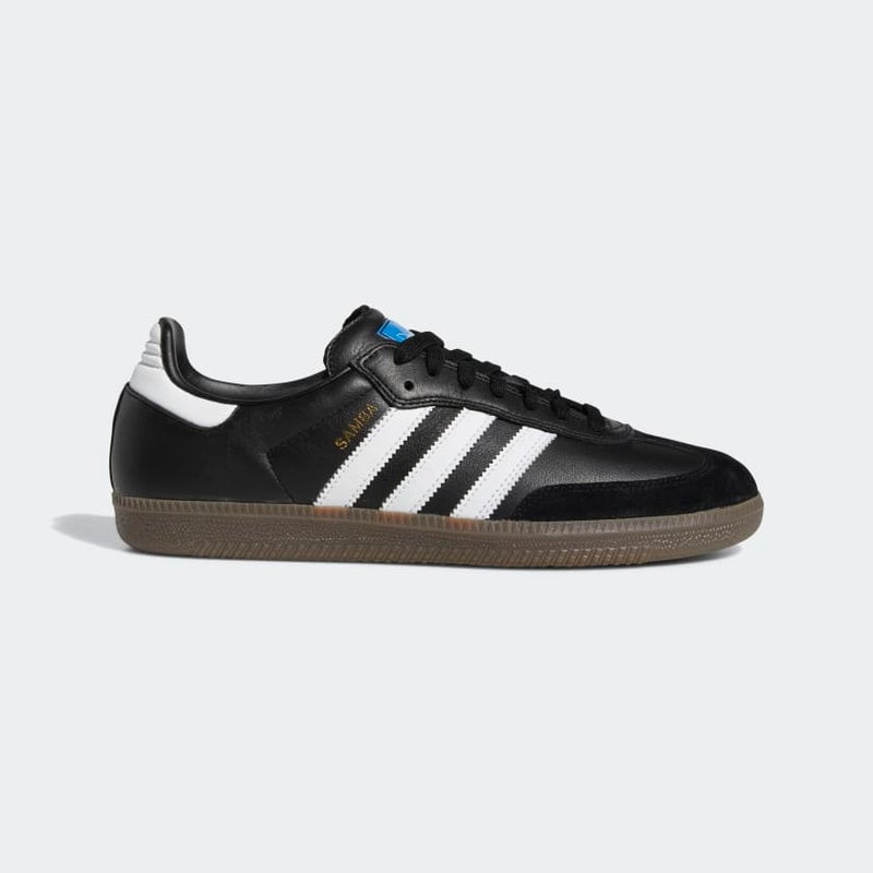 adidas  Samba ADV, core black / cloud white / gold metallic