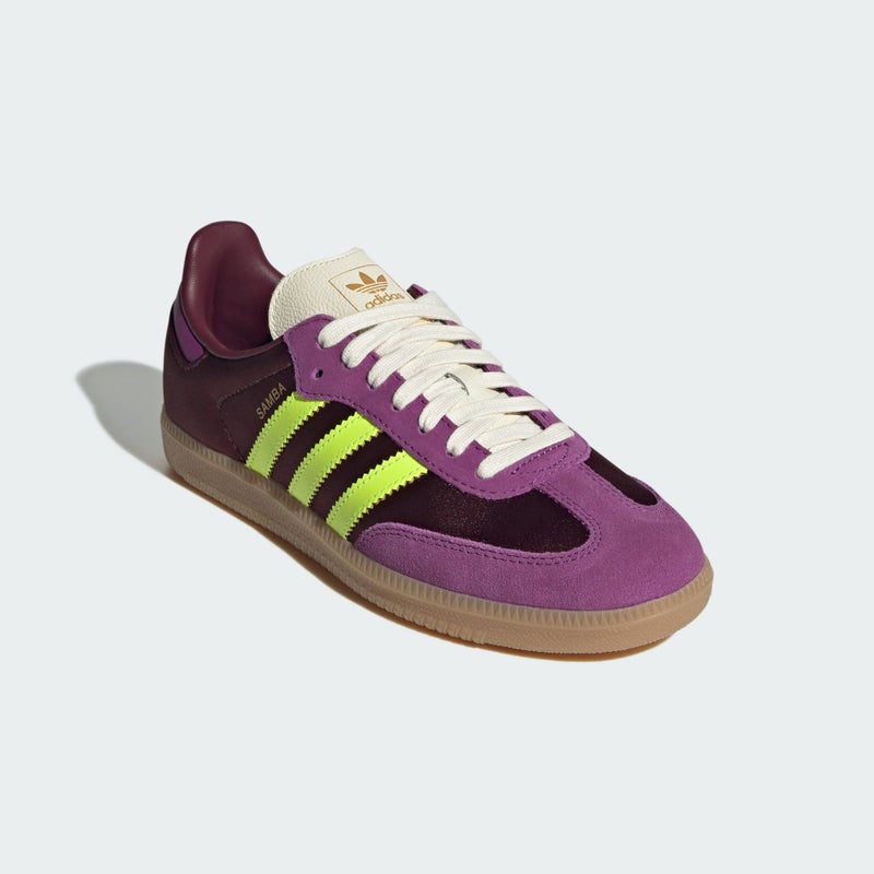 adidas Samba OG W, maroon / rich mauve / gum