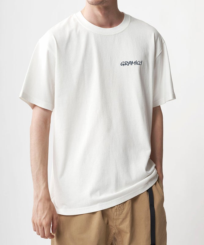 Gramicci Inside Tag Tee, white