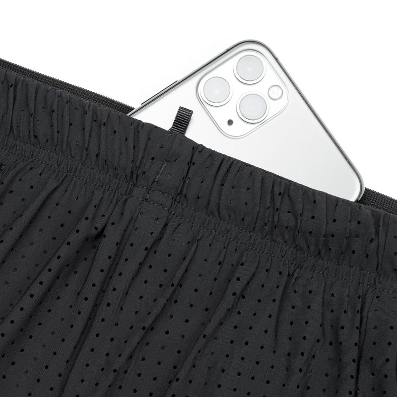 Satisfy Space‑O&trade; 5" Shorts, black