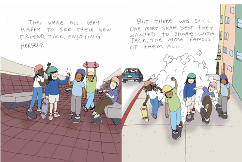 My First Skateboard Book - Jonas Meets Jack