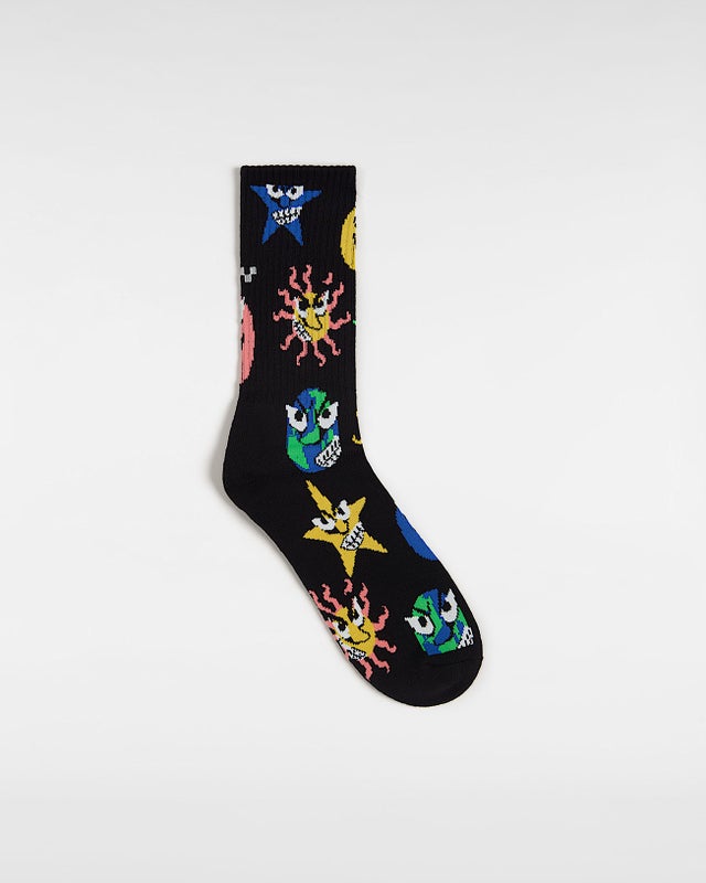 Vans Skate Clay Crew Socks, black