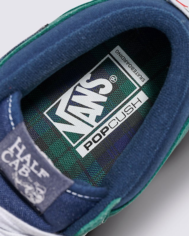 Vans Skate Half Cab, tartan blue / green